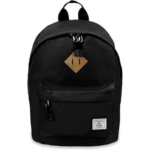 Everest Black Vintage Backpack/NWT - Picture 3 of 14